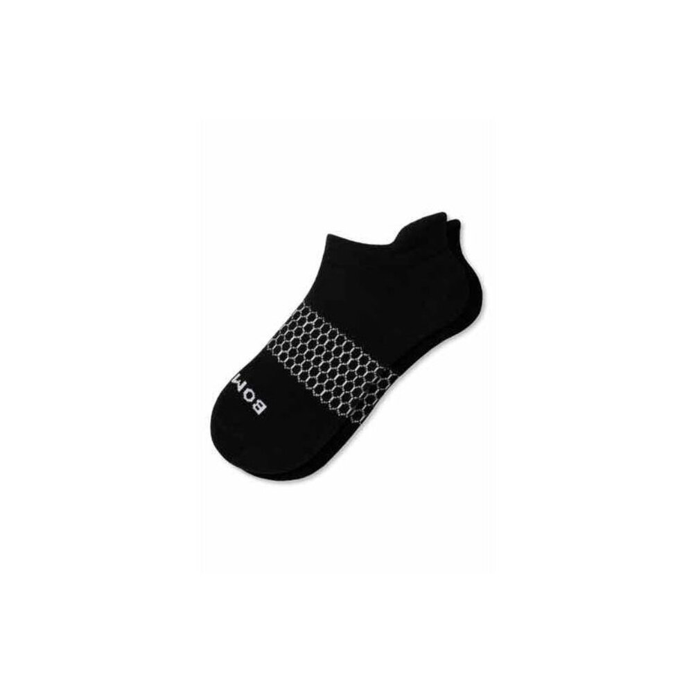 Bombas Ankle Socks Original 3-Pairs Cushion Ankle Socks Black Size M - Picture 2 of 5